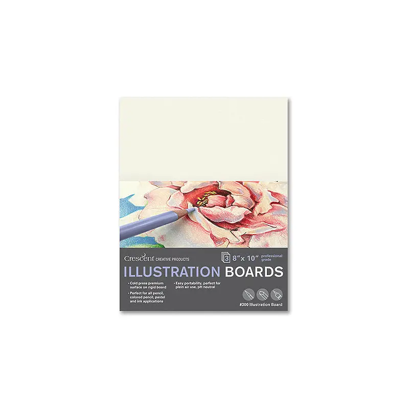 11X14 Illustration Brd 3 Pack