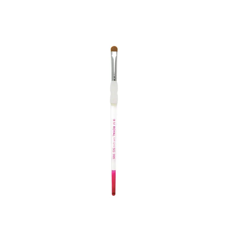 AM SG HALF MOON 3/8" SOFT GRIP ALL MEDIA ROYAL BRUSH