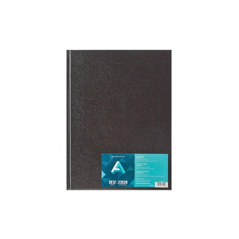 Art Alternatives Hard-Bound Sketch Book, 9 in x 12 in