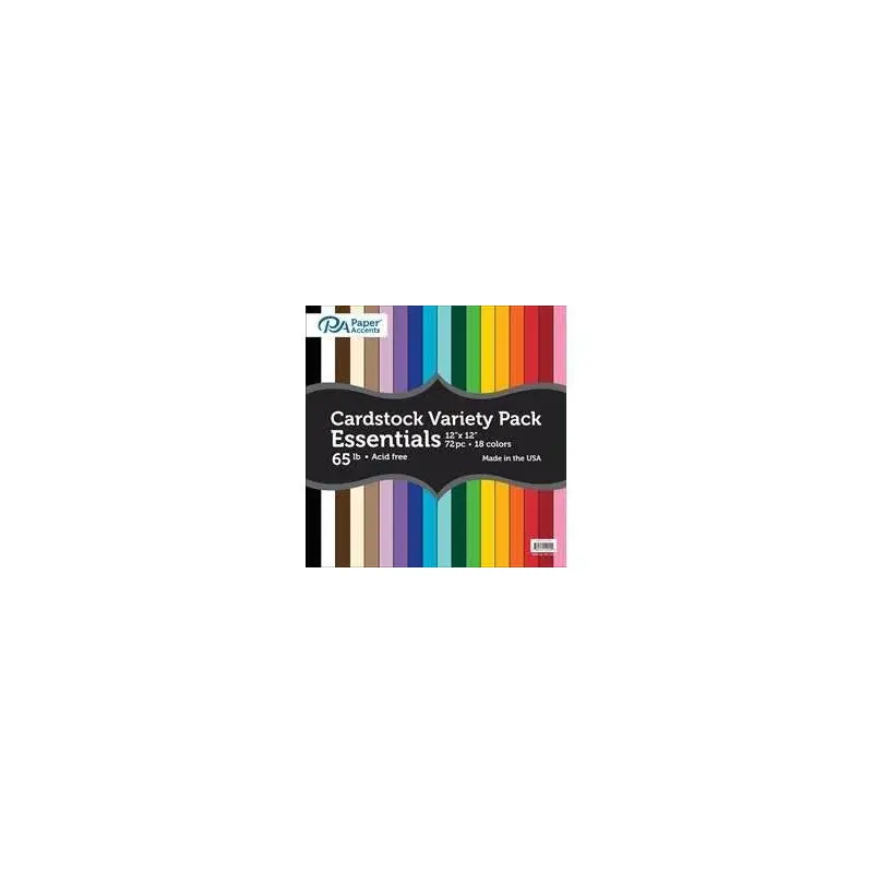 CARDSTOCK 12X12 CARDSTOCK VARIETY PACK