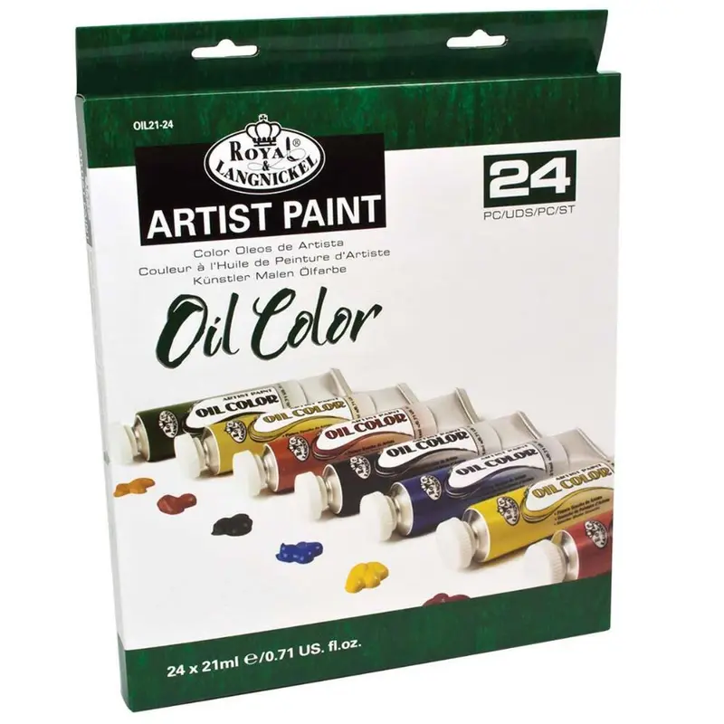 OIL SET ROYAL 18 12ML TUBES W/BRUSH OIL18