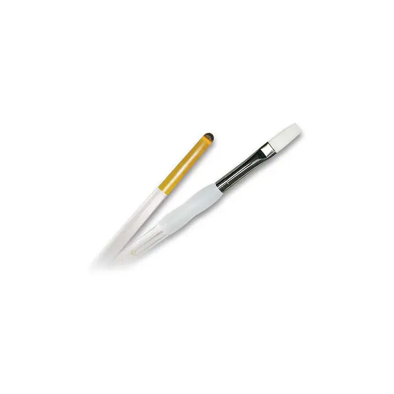 SG WHITE NYLON FLAT 4 PAINT BRUSH