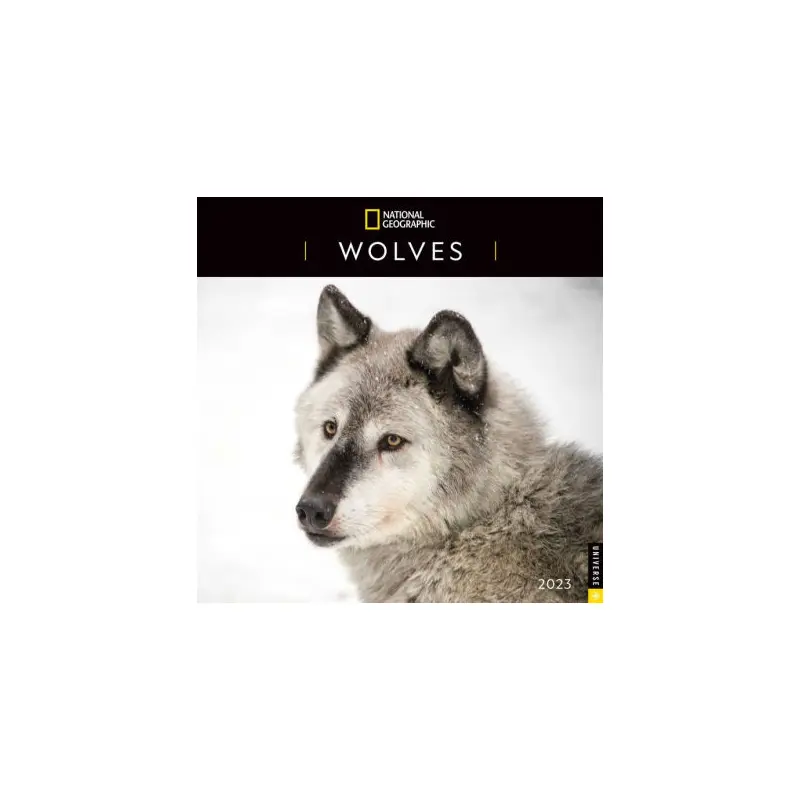 WOLVES 2023 WALL CALENDAR NAT GEO - ANDREWS MCMEEL