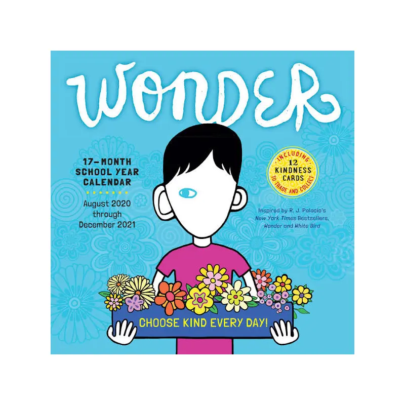WONDER WALL CALENDAR 2021