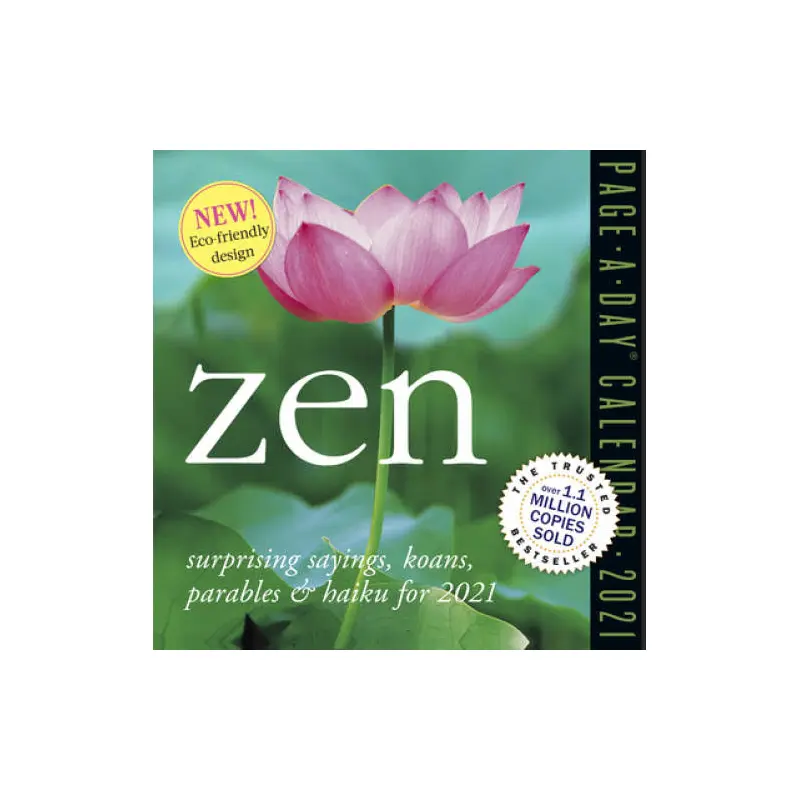 ZEN PAGE-A-DAY CALENDAR 2021