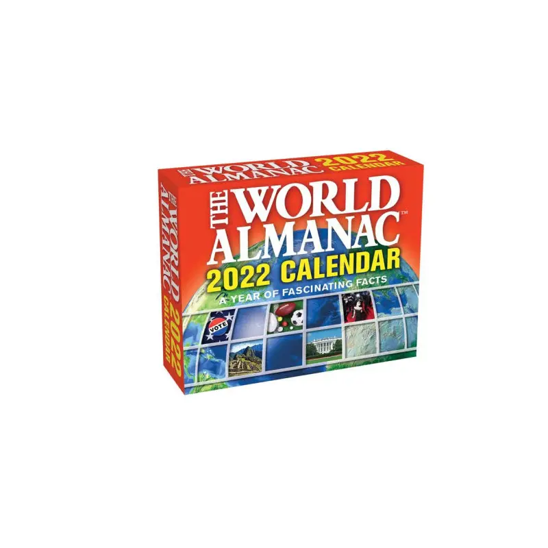 WORLD ALMANAC 2022 DAY-TO-DAY CALENDAR A YEAR OF F