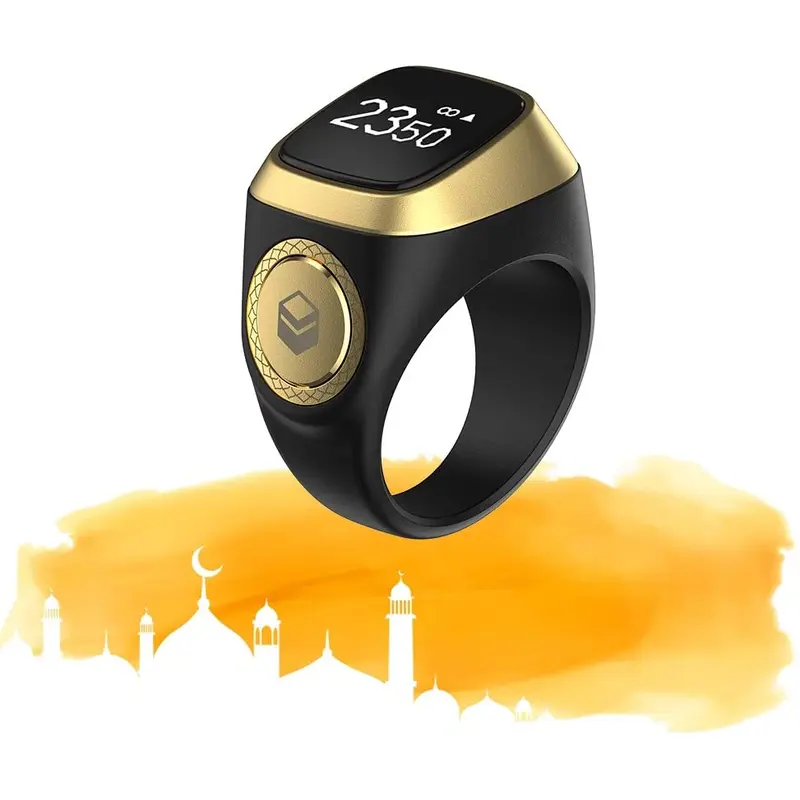 QIBLA RING BLACK PLASTIC