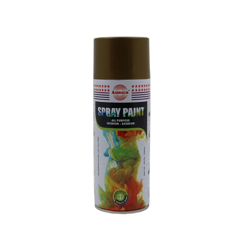 SPRAY PAINT GLOSSY 400ML BROWN
