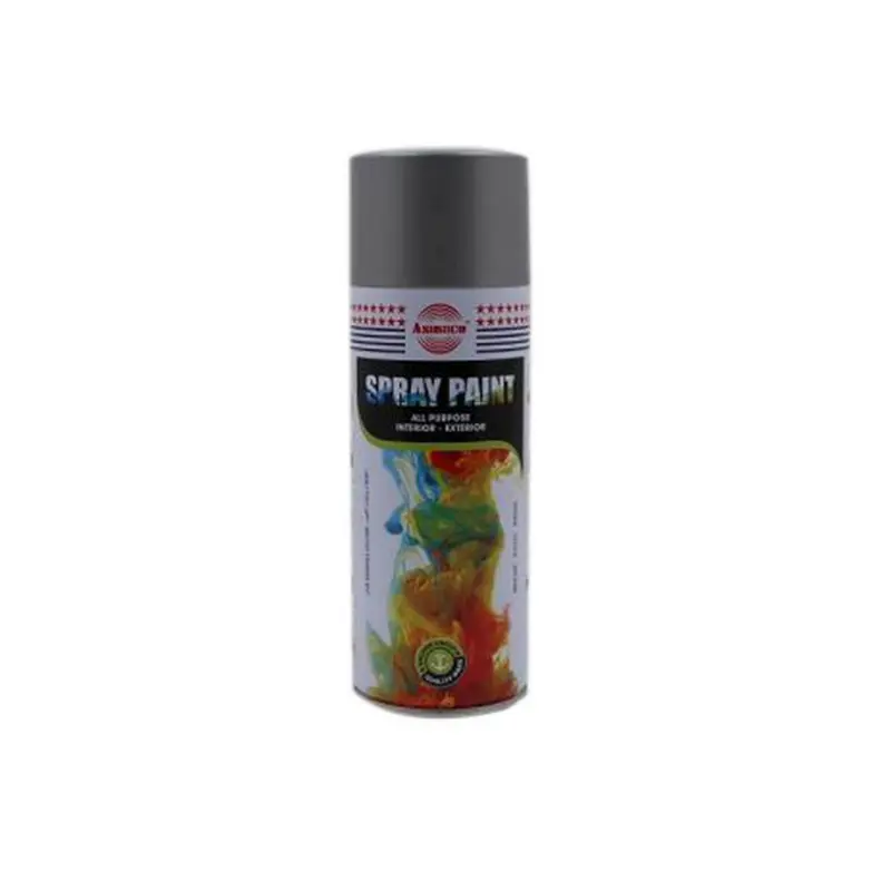 SPRAY PAINT GLOSSY 400ML MEDIUM GRAY