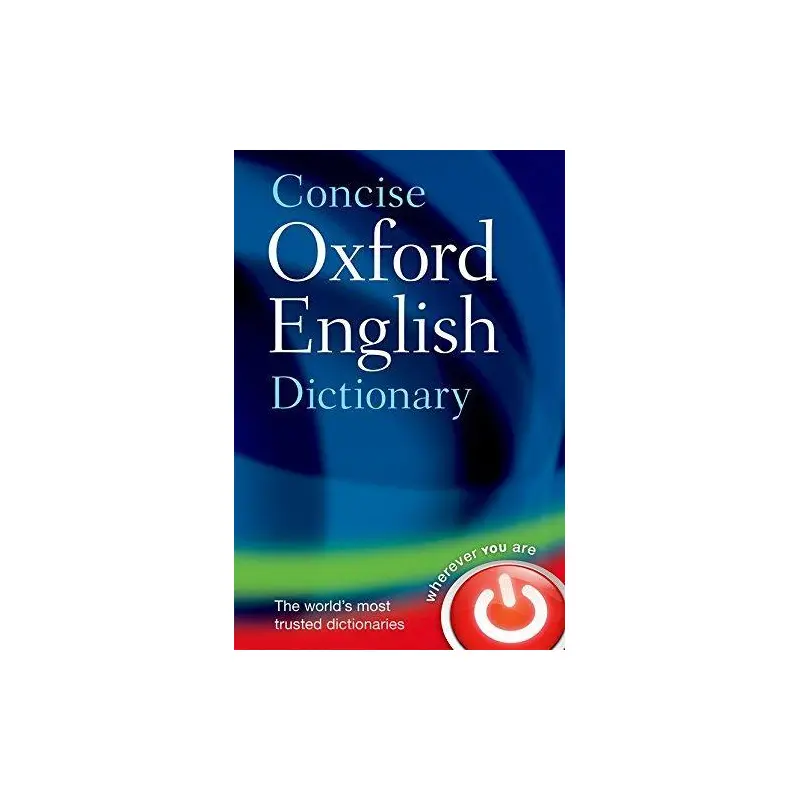 CONCISE OXFORD ENGLISH DICTIONARY HB 12E