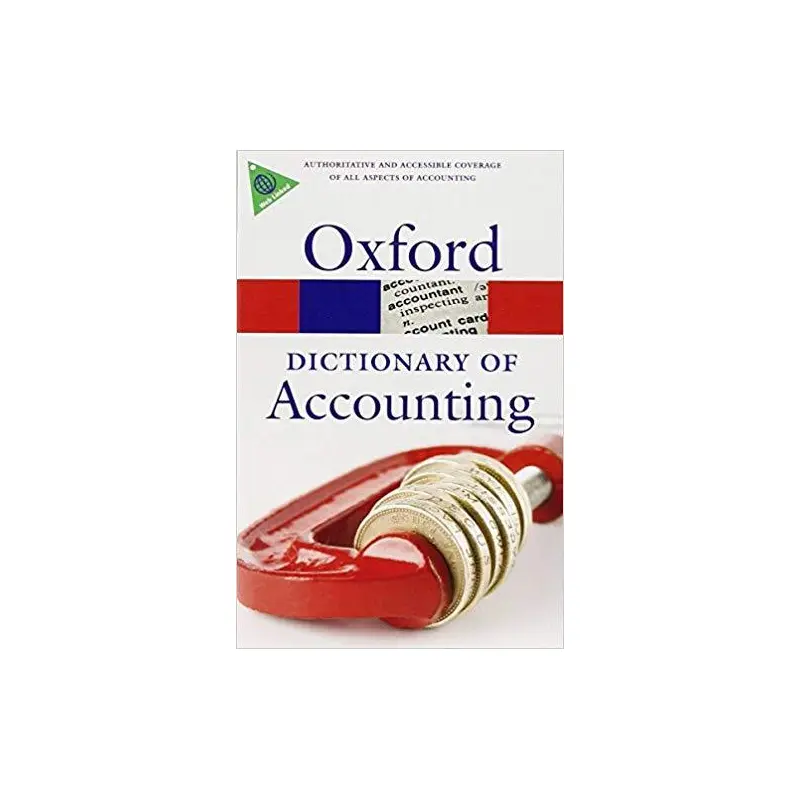 OXFORD DICTIONARY OF ACCOUNTING 4E PB