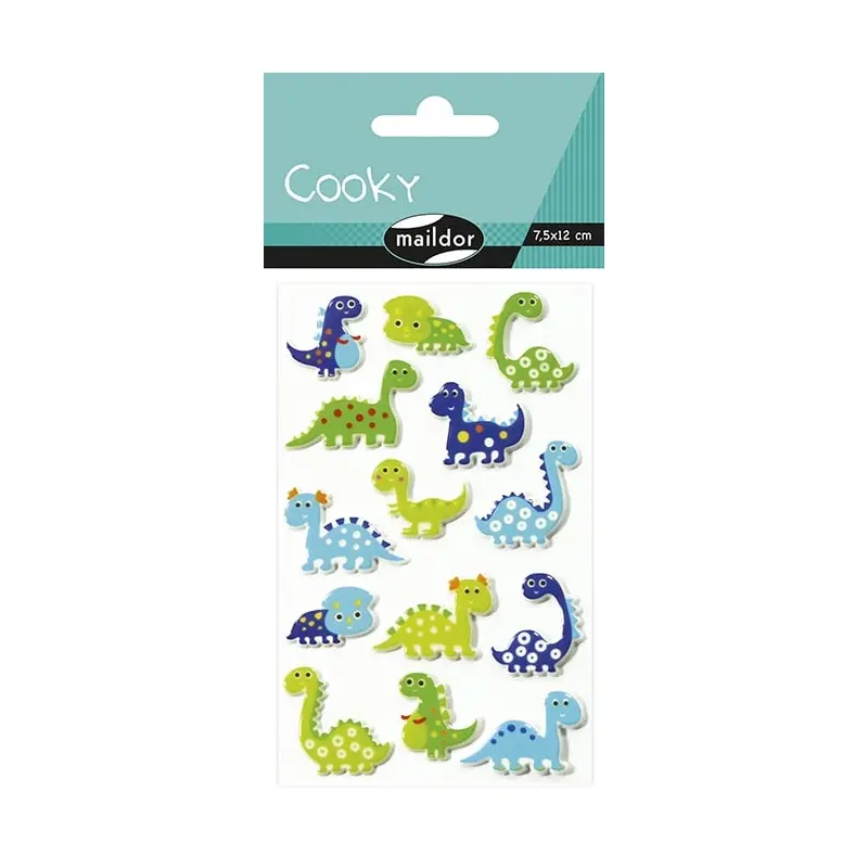STICKER COOKY DINOSAURES-CY006