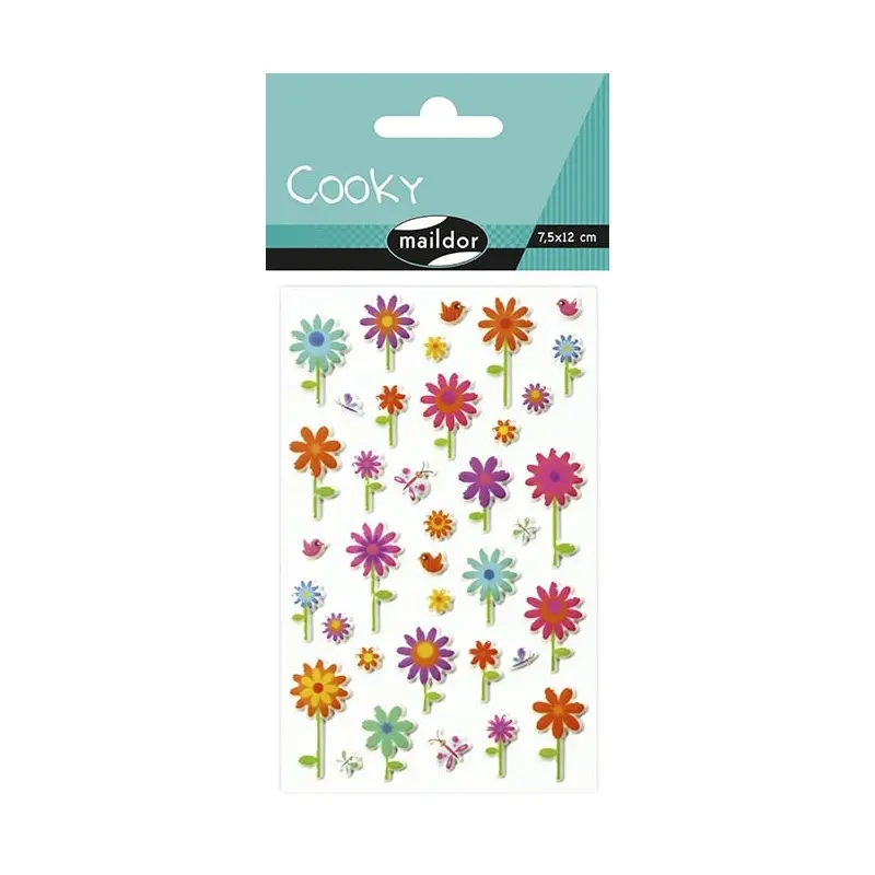 STICKER COOKY FLOWERS-560356