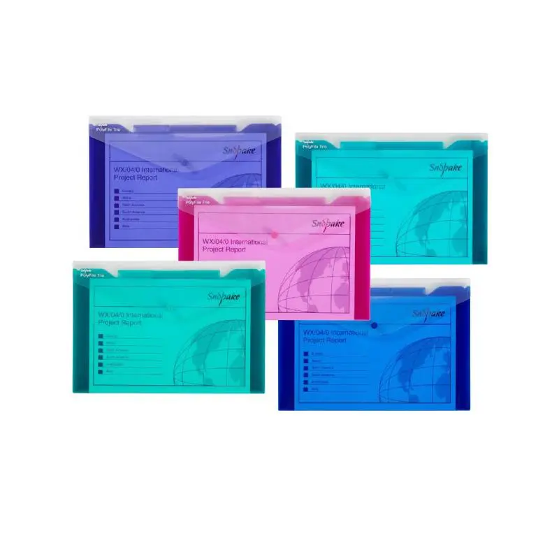 Button File A4 Asstd 3Part