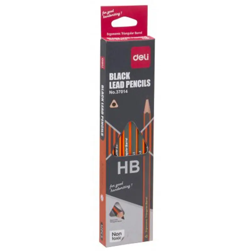 Pencil Hb With Eraser 12pcs Pack-37014