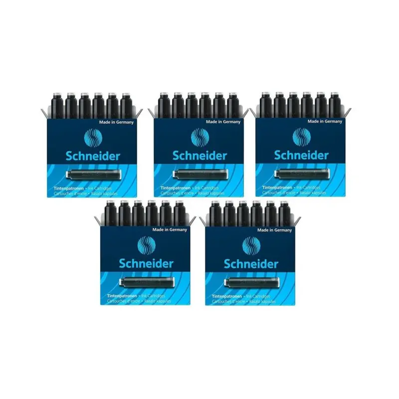 Schneider Ink Cartridge Erasable Black-6601