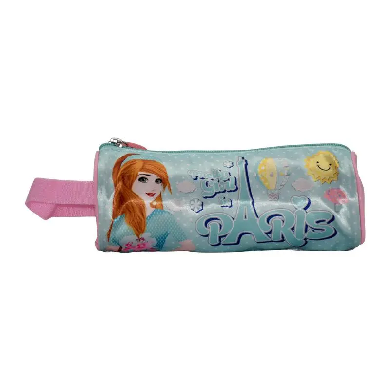 Pencil Case Round Pretty Girl - K8PGA-PCR