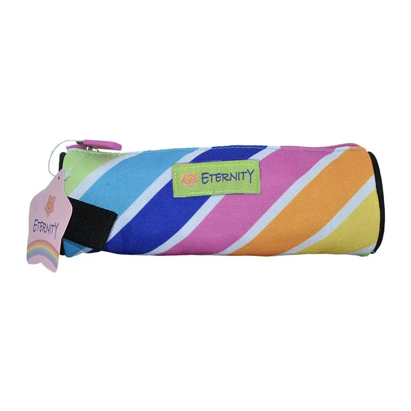 Pencil Case Round Rainbow