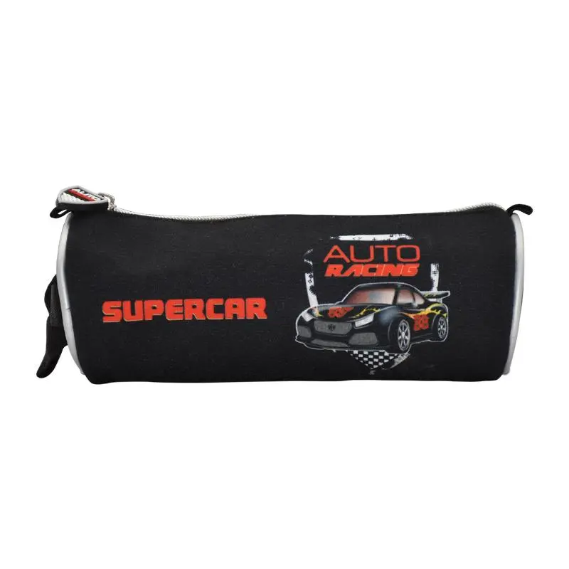 Pencil Case Round Super Car - 8-SCA-PCR