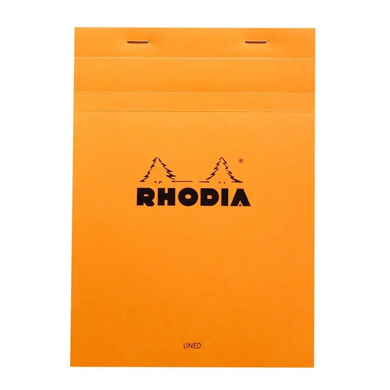 Writing Pad A5 80S Lined Rhodia Orange
