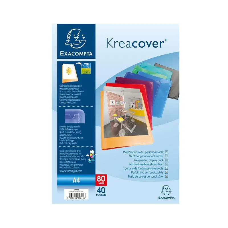 Display Books A4 40 Pockets Kreacover-5740