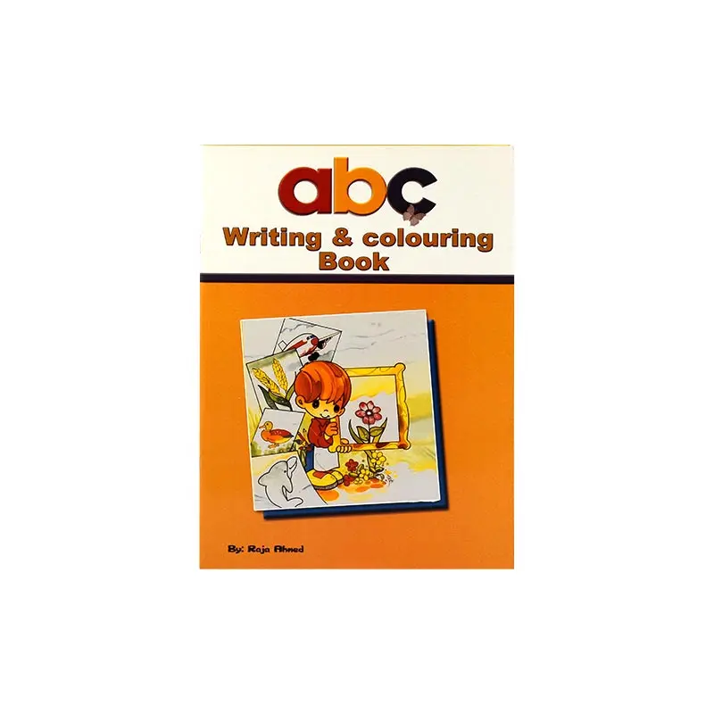 A B C WRITING & COLORING 2128