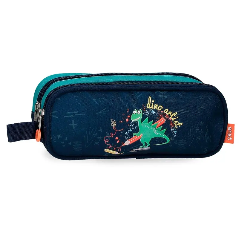 PENCIL CASE 3ZIP DINO ART-9544221