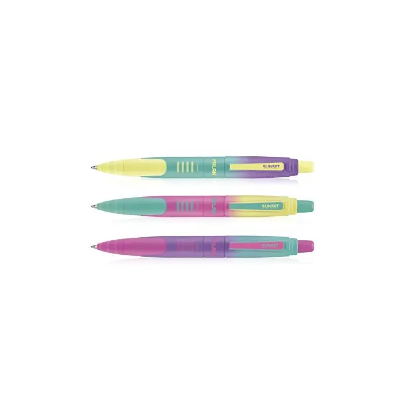 Ball Pen Blue 1.0 Mm Sunset-3 pieces