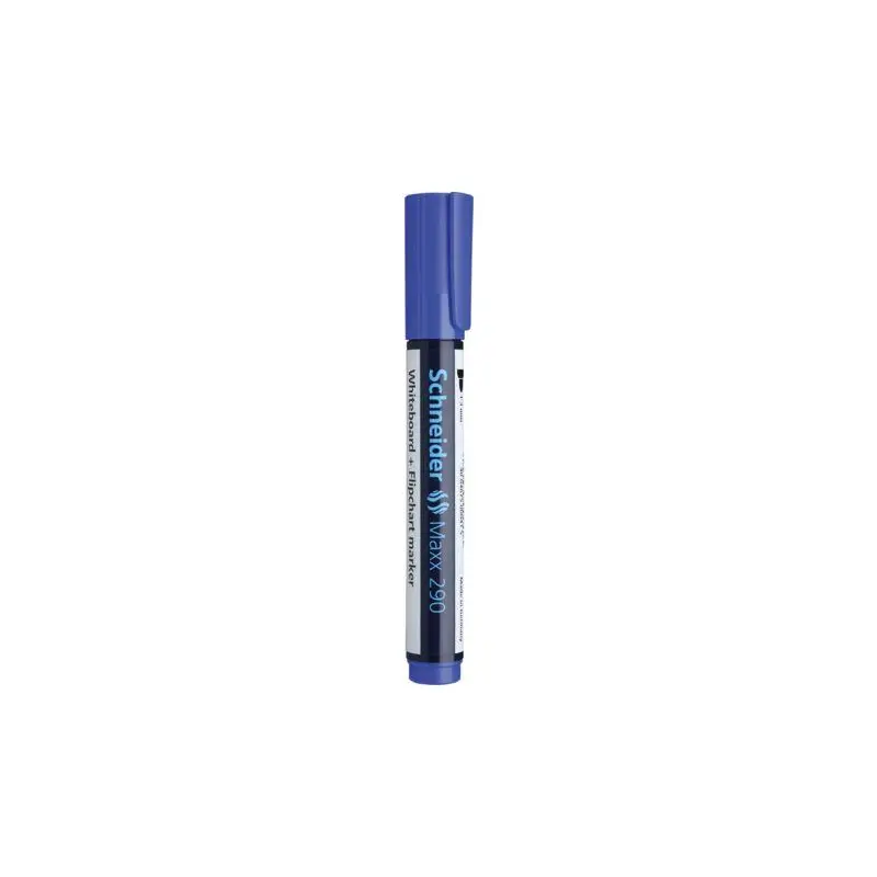 Schneider White Board Marker 290 Bullet Tip-Blue-129003