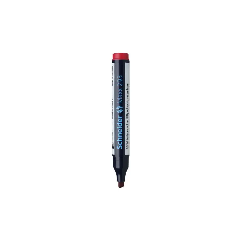 Schneider White Board Marker 293 Chisel Tip-Red-129302