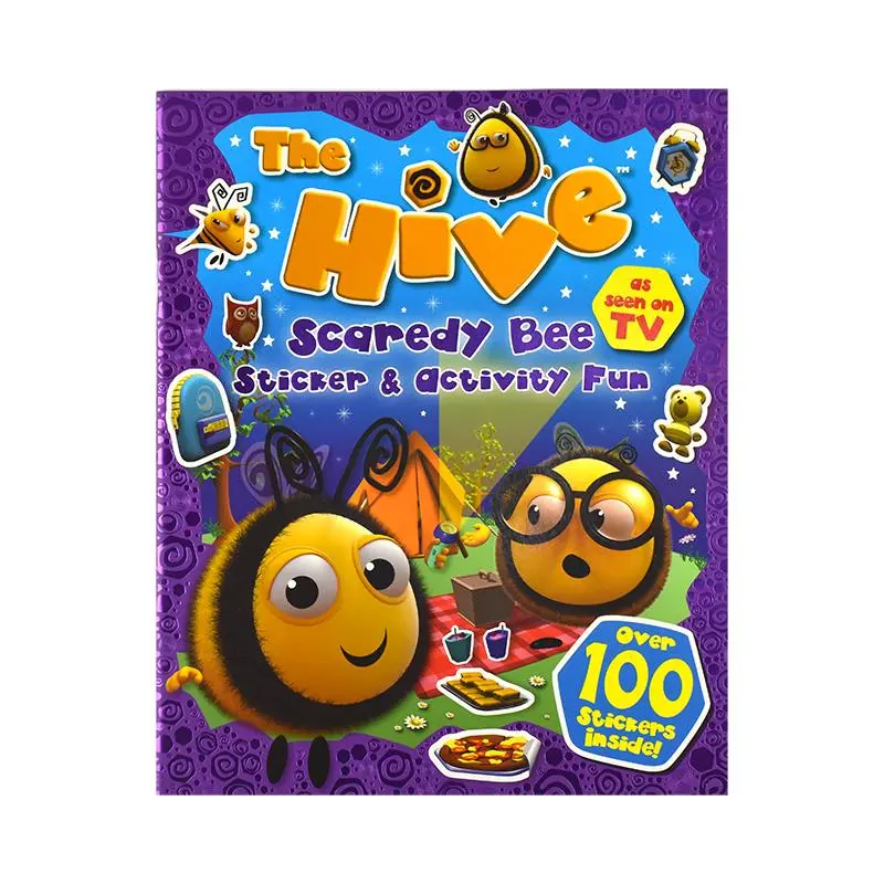 THE HIVE SCAREDY BEE STICKER & ACTIVITY FUN