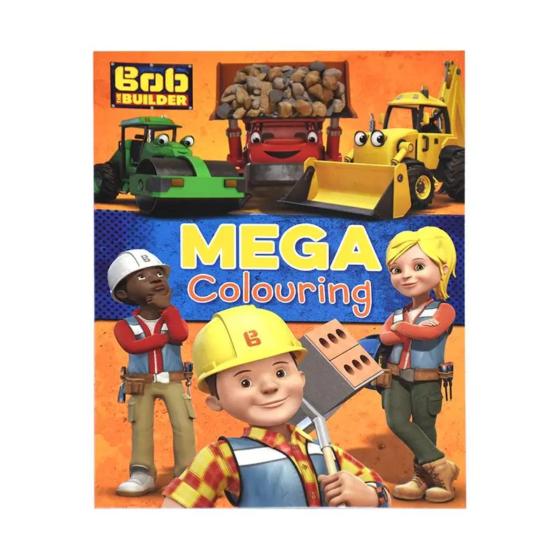 BOB THE BUILDER MEGA COLOURING ORANG 8069