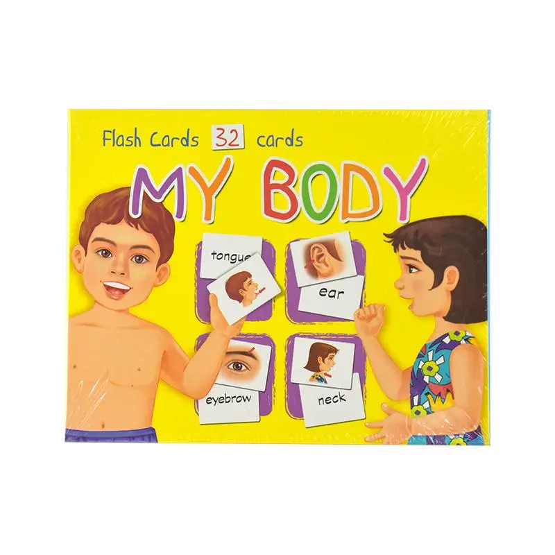 FLASH CARDS 32 CARDS MY BODY