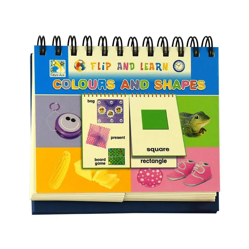 FLIP & LEARN:COLOURS&SHAPES