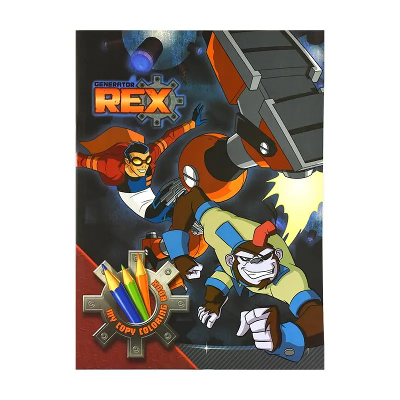 GENERATOR REX COLORING BK A4