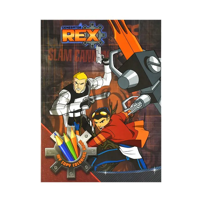 GENERATOR REX SLAM COLORING BK A4