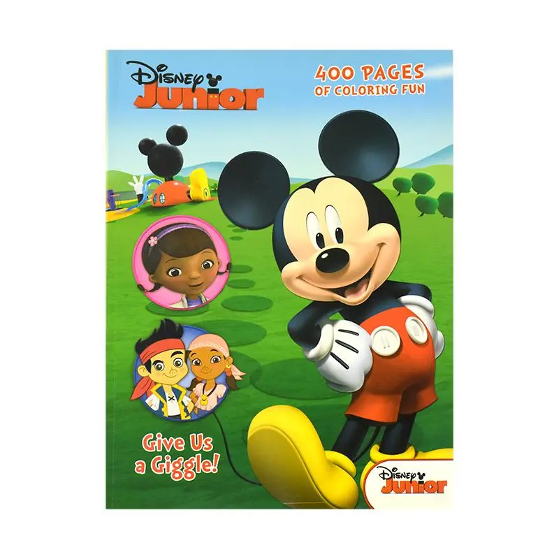 JUNIOR GIVE US A GIGGLE! COLORING 400 PAGES