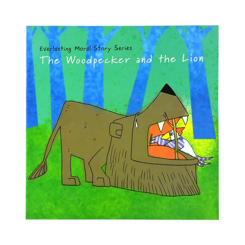 MORAL STORY THE WOODPECKER AND THE LION