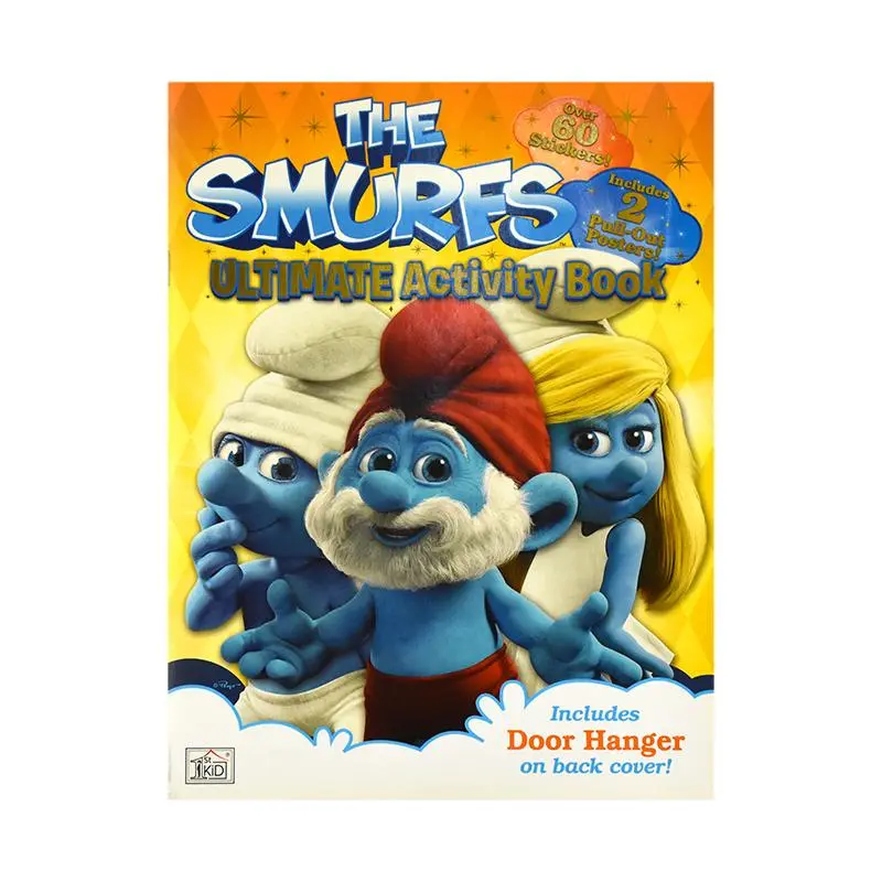 THE SMURFS UTIMATE ACTIVITY BOOK OVERE 60 STICKER