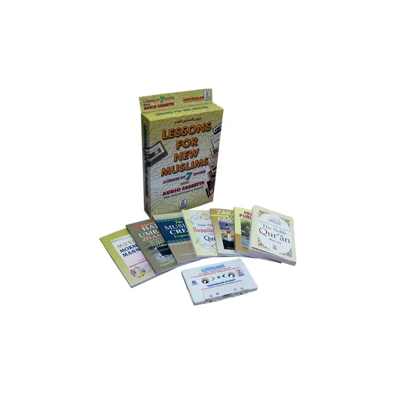 Lessons 4 New Muslims 7 Books With Casstte