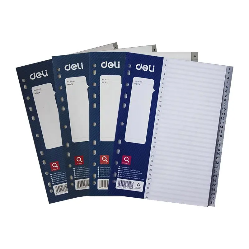 File Divider Pp(Grey) A4 A-Z (20 Part)