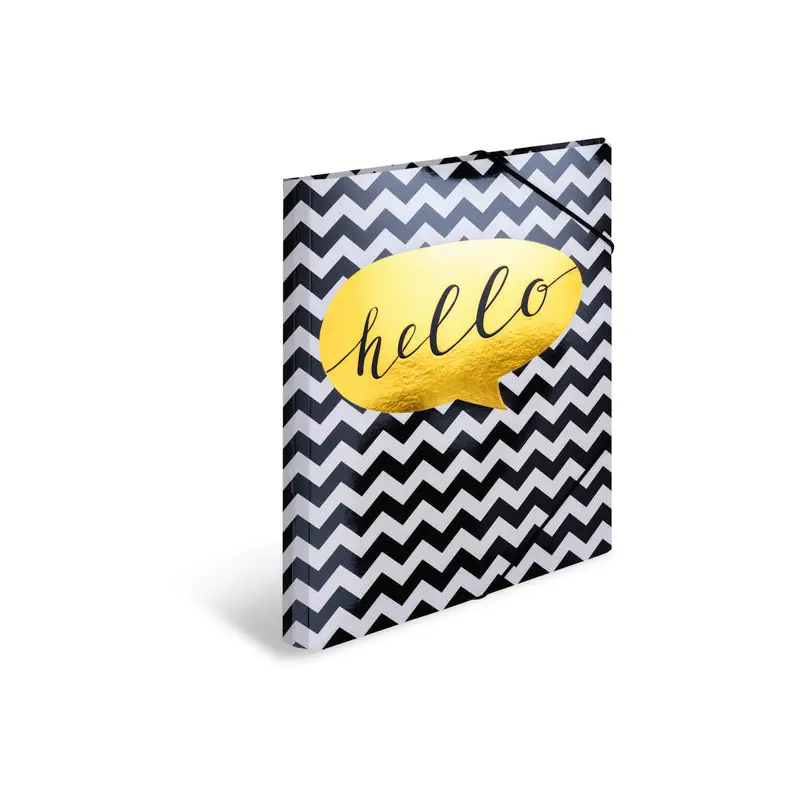 Herma-Elastic Folder A4 Hello Gold Foil-19316