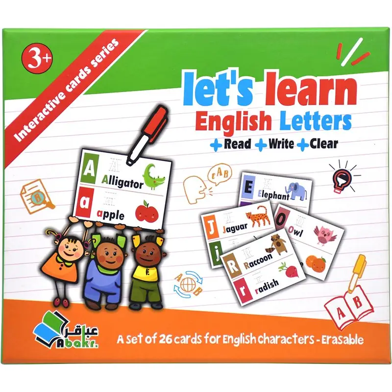 Lets Learn English Letters - Box