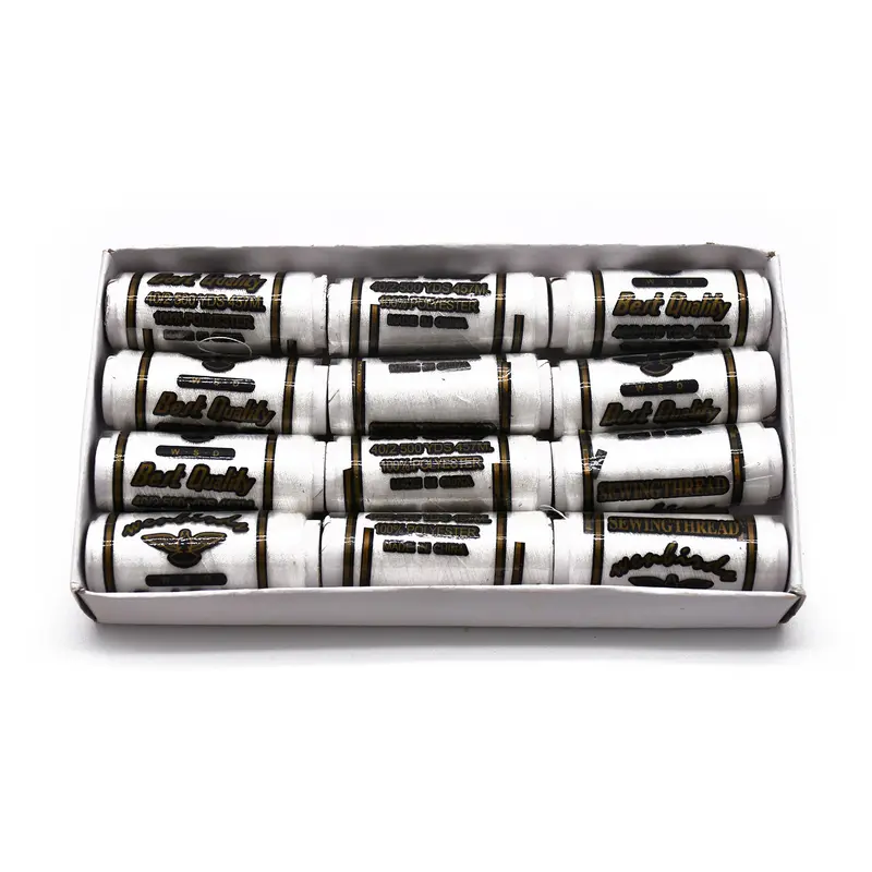 SEWING THREAD WHITE (12PCS PACK)