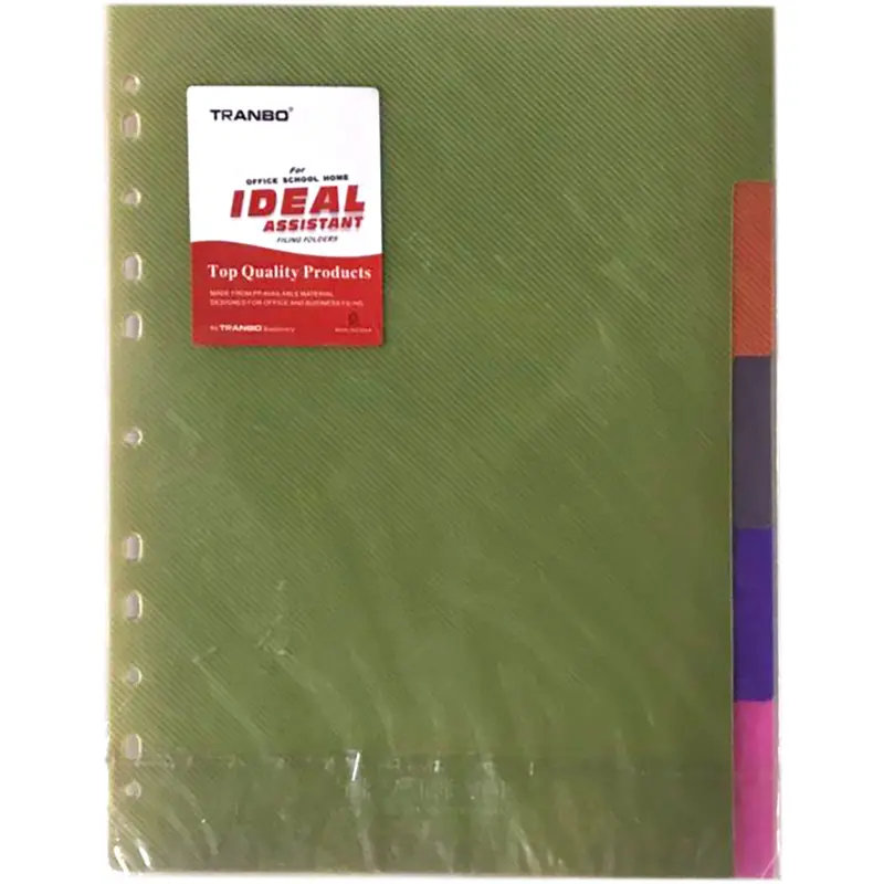 FILE DIVIDER PP 5 COLOR-CB5
