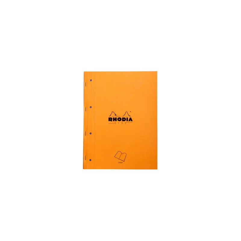 WRITING PAD SIDE 22.3X29.7CM 80 SHT LINED YELLOW RHODIA-118014