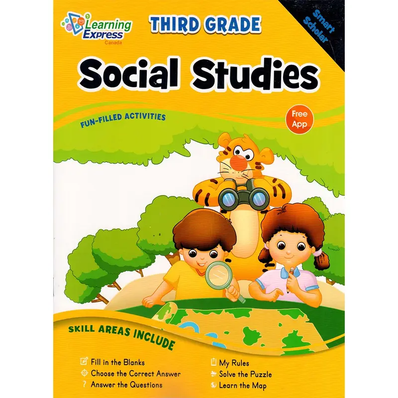 LEARNING EXPRESS-THIRD GRADE-SOCIAL STUDIES
