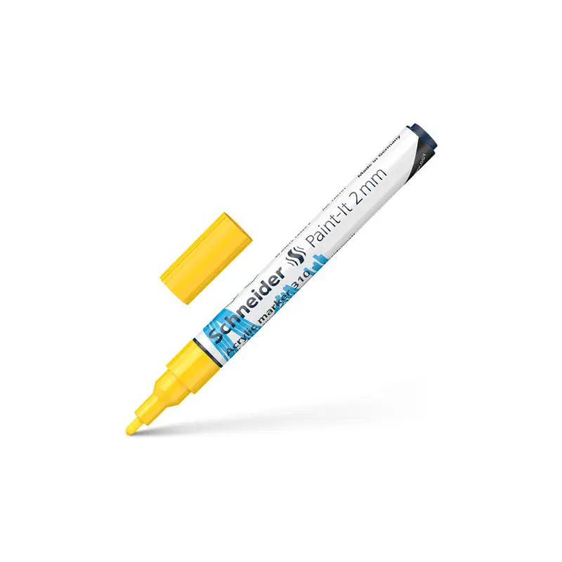 ACRYLIC MARKER PAINT-IT 310 2MM YELLOW-120105