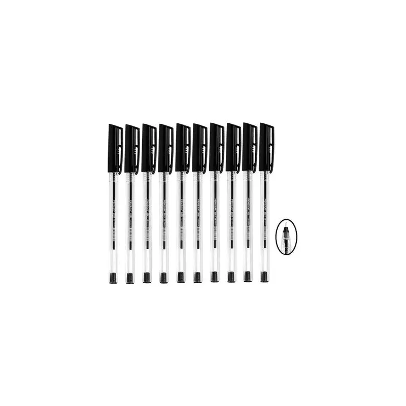 BALL PEN 1.0 2021 BLACK - 2021/S50 BLK / Pack of 10pcs