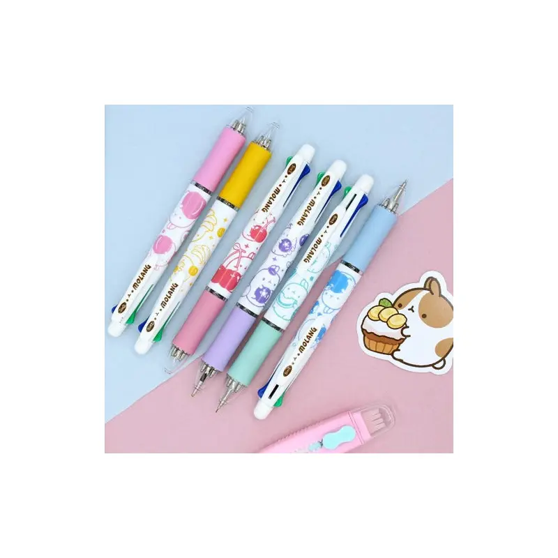 BALL PEN 4CLR+MECH PENCIL- BODY ASSERTED COLOUR